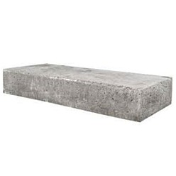 Traptrede Oud Hollands Massief Grijs 100x37x15cm