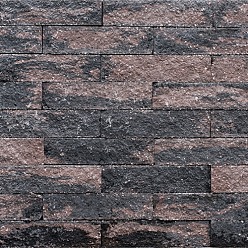 Wallblock Split 10x10x40cm Brons
