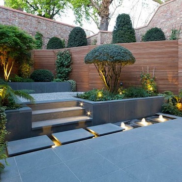 L-element Zwart 50x30x40cm