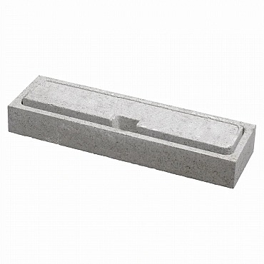 Globe S - Muurelement  60x15x9cm Grijs