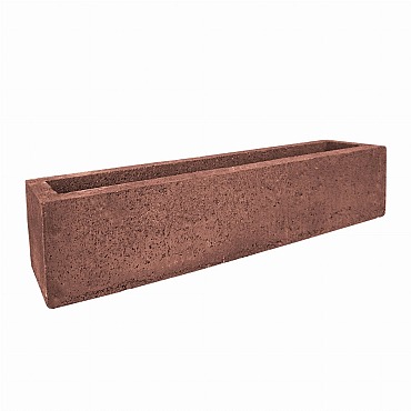 Fiora Block 100x20x20cm Corten-Bruin