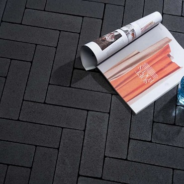 Sierbetonklinkers Lyon Dikformaat 21x7x8cm Antraciet