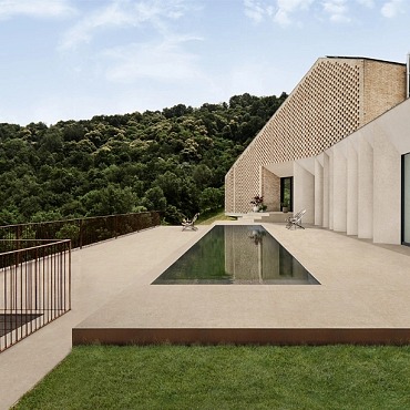Ceramica Lastra 60x60x2cm Boost Stone Cream