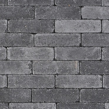 Stonique trommel dikformaat 8cm antraciet