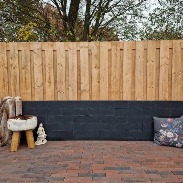 Dikformaat XL 28x7x8cm oud emmen