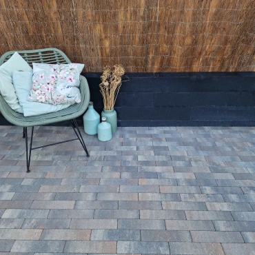 Patio dikformaat XL 28x7x8cm tricolore