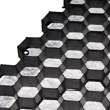 Trudigravel 120x80x3cm Zwart Grindmat