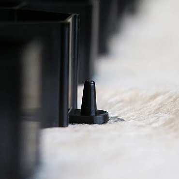 Trudigravel 120x80x3cm Zwart Grindmat