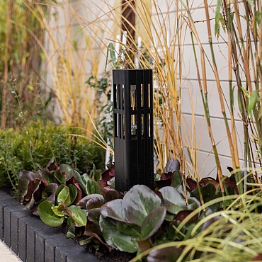 Mini Blokjesband Zwart 6x20x50cm