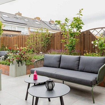 Fiora Block 100x20x20cm Corten-Bruin