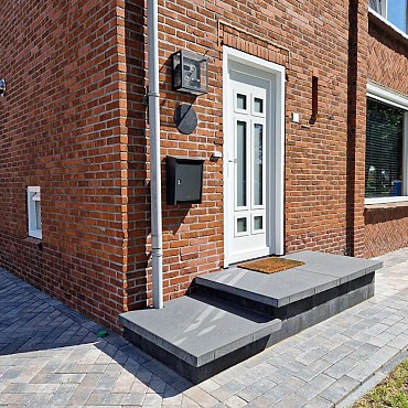 Patio square 90x90x6 cm notte naturelle