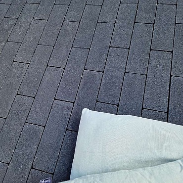 Dikformaat Strak 21x7x8cm Antraciet komo