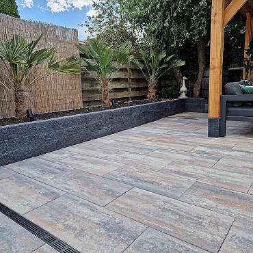 H2O Comfort Square 40x80x5 cm Tricolore