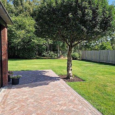 Stonique trommel dikformaat 6 cm oud emmen