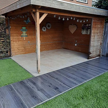 Robusto Ceramica 3.0 120x40x3cm Timber Mokka