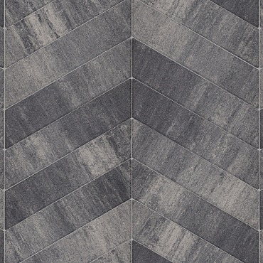 Soft Comfort Punto 12x50x8cm Grijs/Zwart
