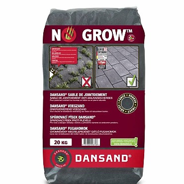 Dansand Onkruidwerend Zand Dark 20kg Voegbreedte 1-5mm
