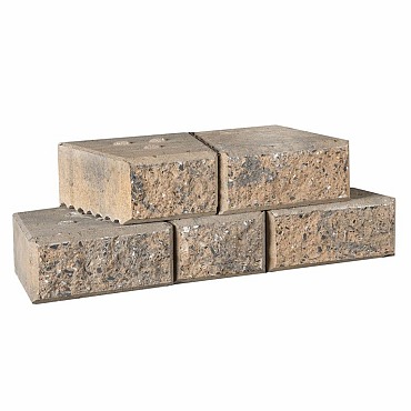 Crack en Stack Supreme Bruin-Zwart 15-23x20x10cm
