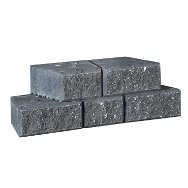 Crack en Stack Supreme Zwart 15-23x20x10cm