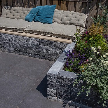 Wallblock Tumbled 12x12x30cm Zeeuws Bont