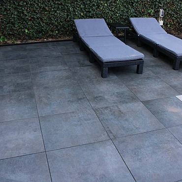 Keramische Tuintegel Sky 60x60x3cm Dark (zo lang de voorraad strekt)