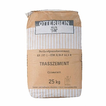 Trascement grijs in zak (25kg)