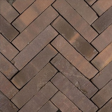 Hollandse Streken Waalformaat 5x20x6cm Peel paars/bruin