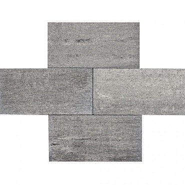 Strato Brugge 25x50x6cm Grijs/Zwart