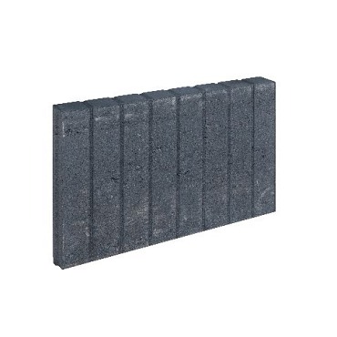 Mini Blokjesband Zwart 6x35x50cm