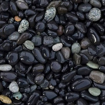 Beach Pebbles Antraciet 5-8 mm BB (1m3 1800kg)
