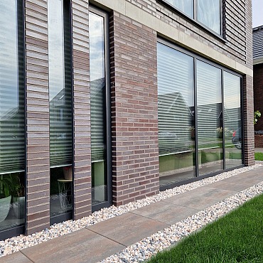 Patio Square 60x60x4 cm Tricolore