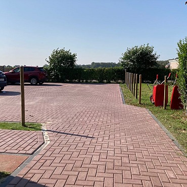 S-top betonstraatsteen 8 cm paars komo