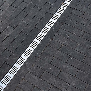 Garden Drain T-stuk 6,5 x 15/15 x 100 Grijs Aluminium