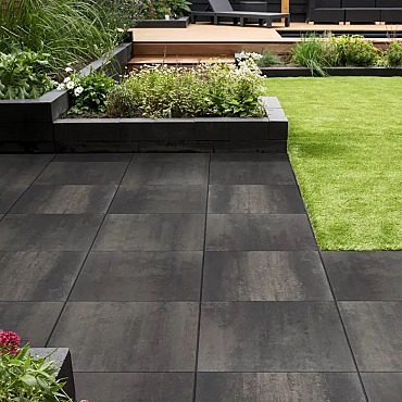 Estetico+ 60x60x4 Donker Grijs nuance