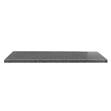 Vijverrand 100x20x3cm Black
