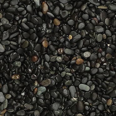 Beach pebbles antraciet 8-16mm 25kg