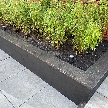 Siam Bluestone vijverrand 100x20x3cm verzoet