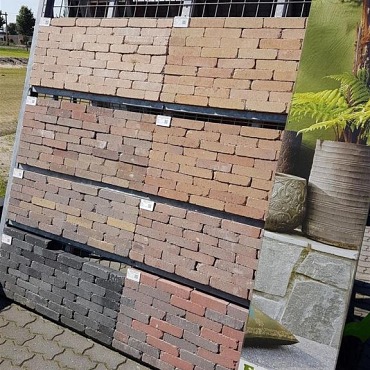 Abbeystones 20x5x7cm Nero met deklaag