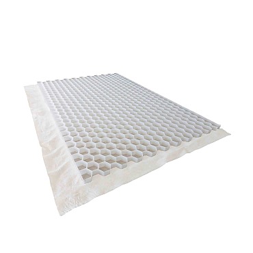 Grindmat 120x80x3cm Wit
