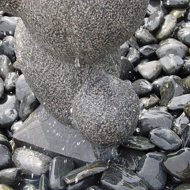 Glitter Stone Black 50-80 mm Zwart 500kg