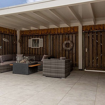 Ceramaxx 90x90x3cm Cimenti Clay Smoke