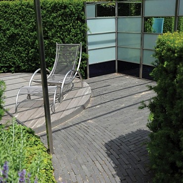 Abbeystones 20x5x7cm Nero met deklaag