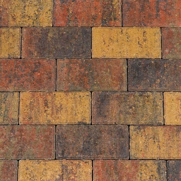 Betonstraatsteen 6 cm bont gv komo