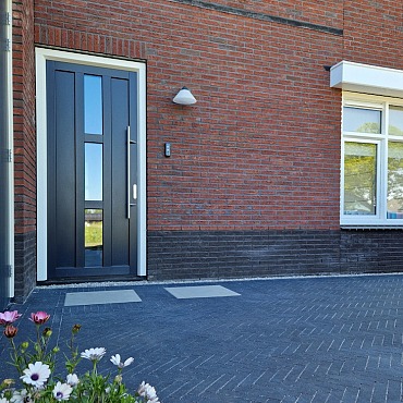 Waalformaat strak 20x5x6 cm antraciet komo