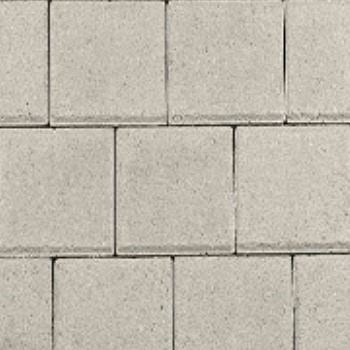 Betonstraatsteen half 8 cm grijs