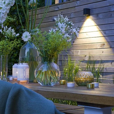 in-lite Ace Down Wall Dark Grey