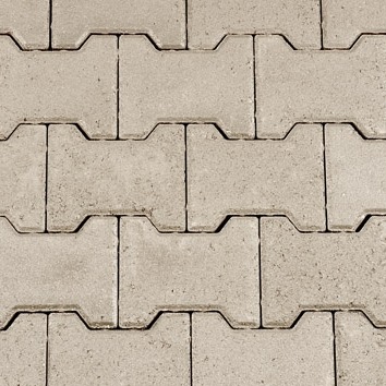 S-top H-verbandsteen half 8 cm grijs