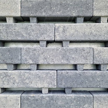 Waterpasserende Longstone WaterWijs 7 cm Grijs-Zwart