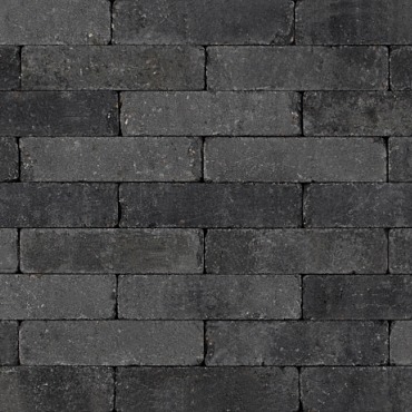 Stonique Trommel waalformaat 7 cm grijs/zwart