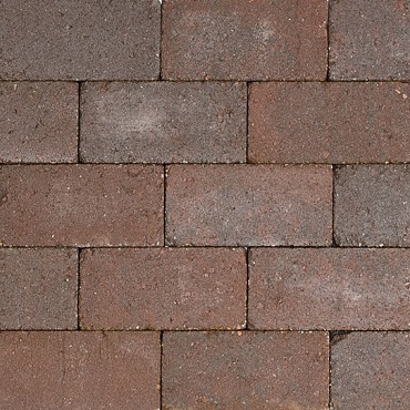 Stonique Trommel Betonstraatsteen 6 cm Groningerbruin